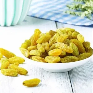 1 KG PACK OF GREEN KISHMISH